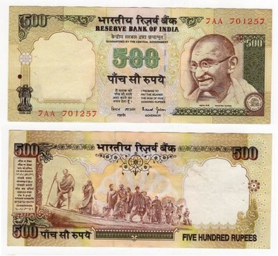INDIE 2000 500 RUPEES