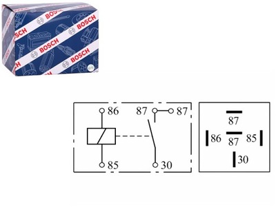 РЕЛЕ СТРУМУ РОБОТИ V A 30A 12V LICZBA BIEGUNÓW 5SZT BMW 501 FIAT