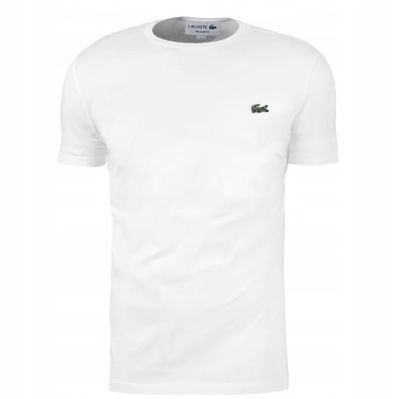 Lacoste T-shirt koszulka męska biała