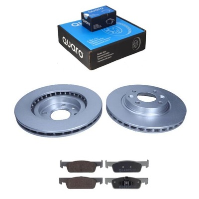 Гальмівні диски+ гальмівні колодки перед renault clio iv 2012- twingo 14- dacia logan sandero фото №1