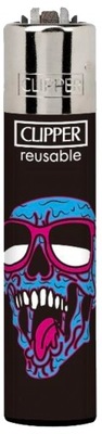 ZAPALNICZKA GAZOWA CLIPPER MOLTEN SKULLS