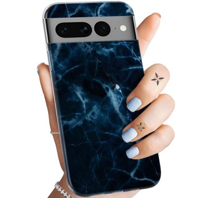 ETUI DO GOOGLE PIXEL 7 PRO WZORY GRANATOWE OBUDOWA POKROWIEC CASE