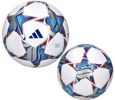 Adidas piłka do gry w piłkę nożną Champions League biało-niebieska r. 5