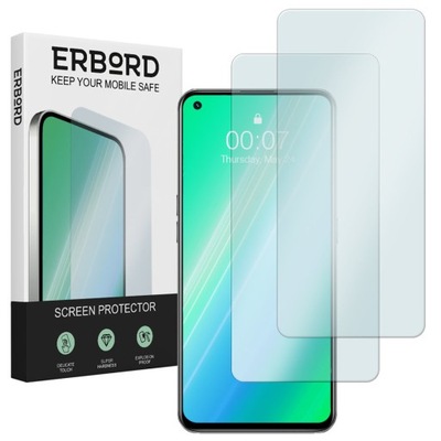 2x Szkło Hartowane ERBORD do Realme 8 5G, Szybka