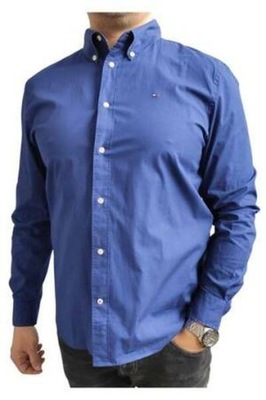 Tommy Hilfiger niebieska koszula męska Regular Fit, Rozmiar M