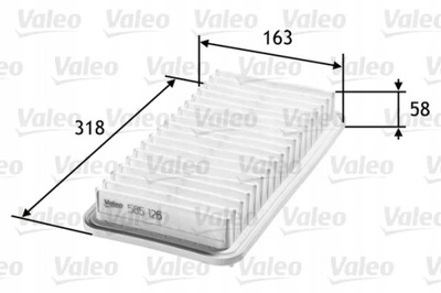 FILTRAS ORO TOYOTA AVENSIS COROLLA IX 585126/ 