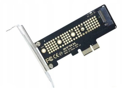 Karta konwertera NVMe PCIe x1 M.2 NGFF SSD Adapter