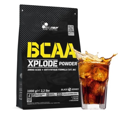 OLIMP BCAA XPLODE 1kg AMINOKWASY BCAA L-GLUTAMINA