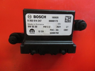 Jeep renegade lift 2.0 m-jet модуль блок управления pdc 0263014247 фото №1