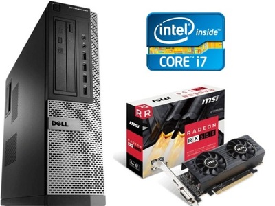 PC DO GRANIA DELL CORE I7 RADEON 4GB SSD 240GB