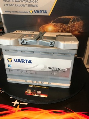 АКУМУЛЯТОР VARTA AGM 70AH 760A +P АКУМУЛЯТОРYCSS