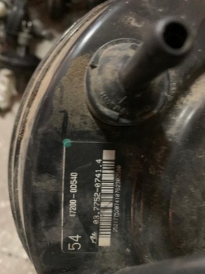 Toyota yaris усилитель тормозов+ насос 47200-0d540 фото №1