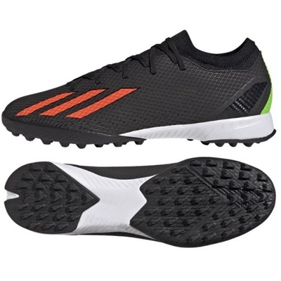 Czarne Syntetyk Buty Sport Turfy Adidas r.41 1/3