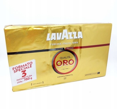 Kawa mielona LAVAZZA Qualita Oro 3x250 g