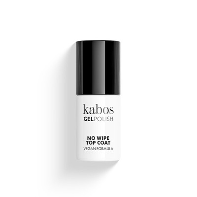 NOWOSĆ!!! KABOS Gel Polish No Wipe Top Coat Nabłyszczacz 5ml