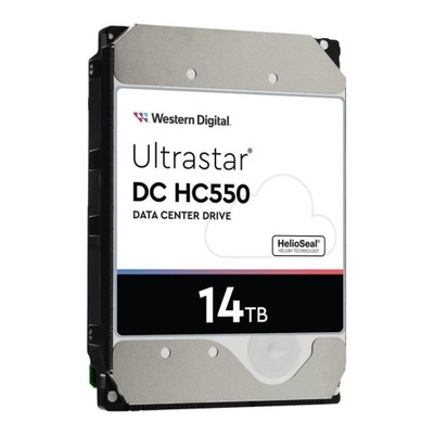 Dysk Western Digital Ultrastar DC HC550 He14 14TB 3,5 7200 512MB SATA III