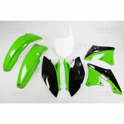 PLASTIKAS KAWASAKI KXF 250 2009-2012 KOMPLEKTAS UFO 