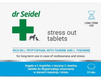DR SEIDEL Stress Out tablets 10 szt. tabletki do długotrwałego stosowania