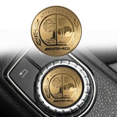 Mercedes AMG CHROM EMBLEMAT POKRĘTŁO 29mm
