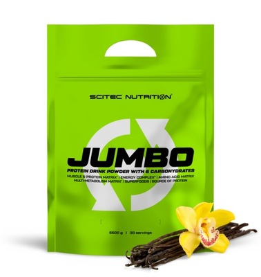 Gainer Jumbo waniliowy Scitec Nutrition 6600 g