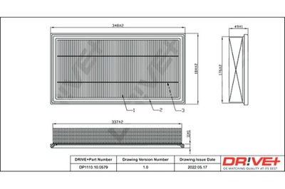 DRIVE+ FILTRAS ORO VOLVO 2.4B 98-99 V70 I 