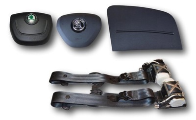 Skoda roomster pas ремни подушки безопасности комплект подушка безопасности фото №1