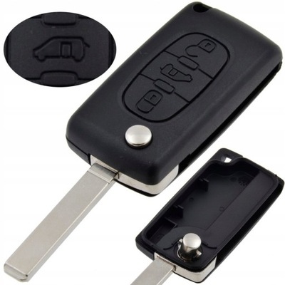 Корпус pilot ключ do peugeot partner expert фото №1