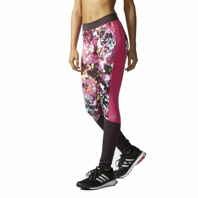 ADIDAS TECHFIT FLORAL LONG TIGHT PRINT_S