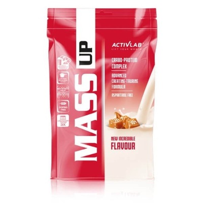 ACTIVLAB MASS UP 3500g GAINER MEGA MASA BIAŁKO XXL