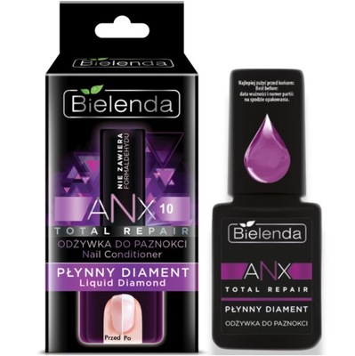 Bielenda ANX10 Total Repear Odżywka Do Paznokci Płynny Diament 10ml