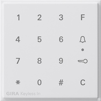 Nasadzana klawiatura kodowa Gira TX_44