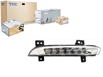 Свет дневные l renault fluence tyc фото №1