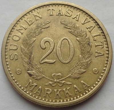 FINLANDIA - 20 Markkaa / Marek - 1937