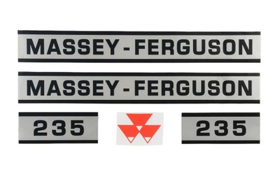 NAKLEJKI MF-235 KOMPLET MF 235 MASSEY FERGUSON