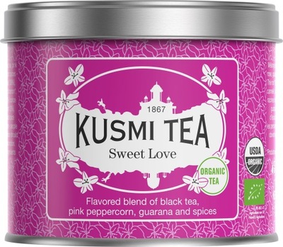 Herbata czarna Sweet Love Bio - Kusmi Tea - 100 g