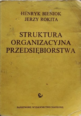 Struktura organizacyjna przedsiębiorstwa