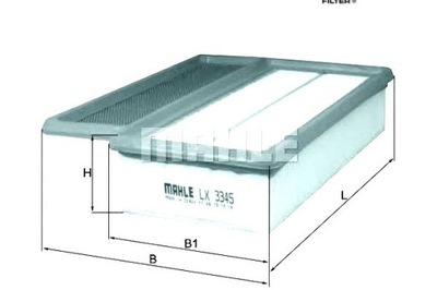 Knecht фильтр воздуха fiat doblo opel combo combo фото №1