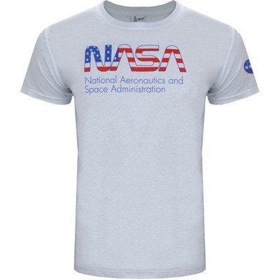 T-shirt NASA biały 146/152