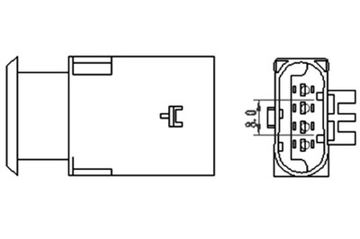 MAGNETI MARELLI SONDA LAMBDA CITROEN BERLINGO MINIVAN FIAT PANDA  