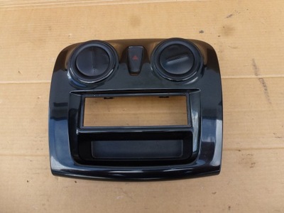 Пластик рамка защита консоли радио dacia logan ii sandero 2 17r фото №1