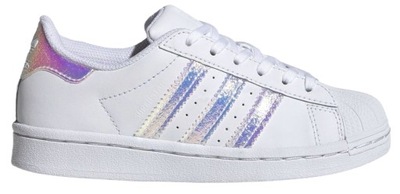 SKÓRA ! NOWE BUTY ADIDAS SUPERSTAR C 31,5 HOLOGRAM