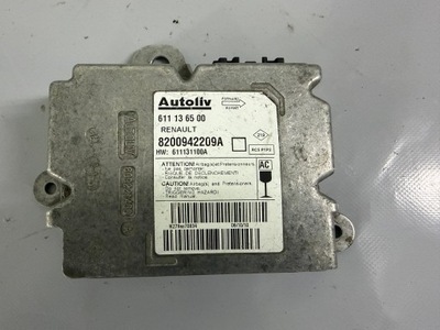 Модуль подушок датчик air bag renault master iii movano 8200942209a фото №1