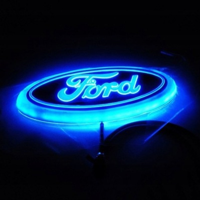 LOGOTIPO COCHE FORD DIODO LUMINOSO LED LÁMPARA NOCNA  