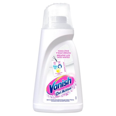 Vanish OXI WHITE tekutý až biely odstraňovač škvŕn 1 L