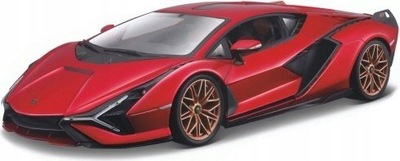 BBurago 1:24 LAMBORGHINI SIAN RED