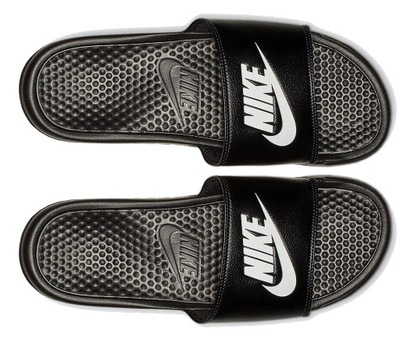 Męskie klapki Nike Benassi JDI 343880-090 - 42,5