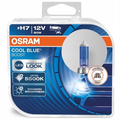 OSR OSR62210CBB-HCB LAMP COOL BLUE BOOST H7 12V, 80W, PX26D, 5000K (NOT AVAILABLE  