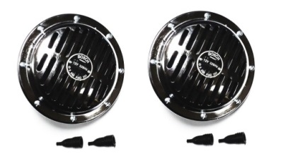 Сигнал клаксон хром набір mercedes w111 bosch фото №1