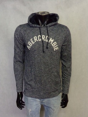 ABERCROMBIE&FITCH CIENKI SWETER Z KAPTUREM