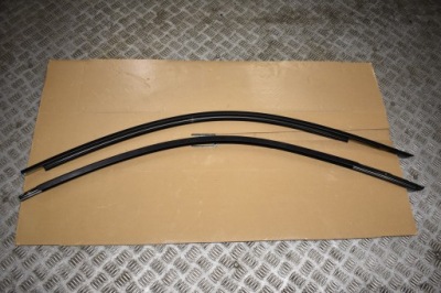 Idealne накладки дахові матовий black porsche cayman 981 1 фото №1